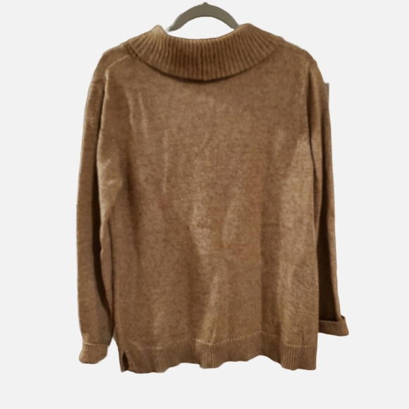 Karen Scott shawl collar sweater  size medium - Picture 2 of 6